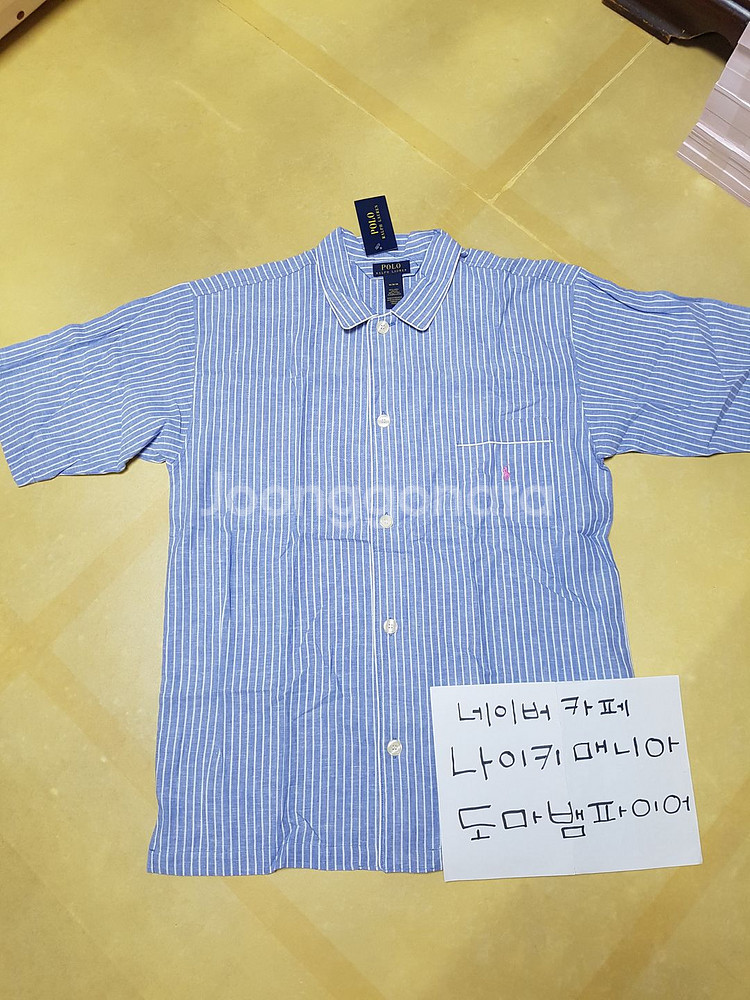 [M] 폴로 파자마 셔츠--3