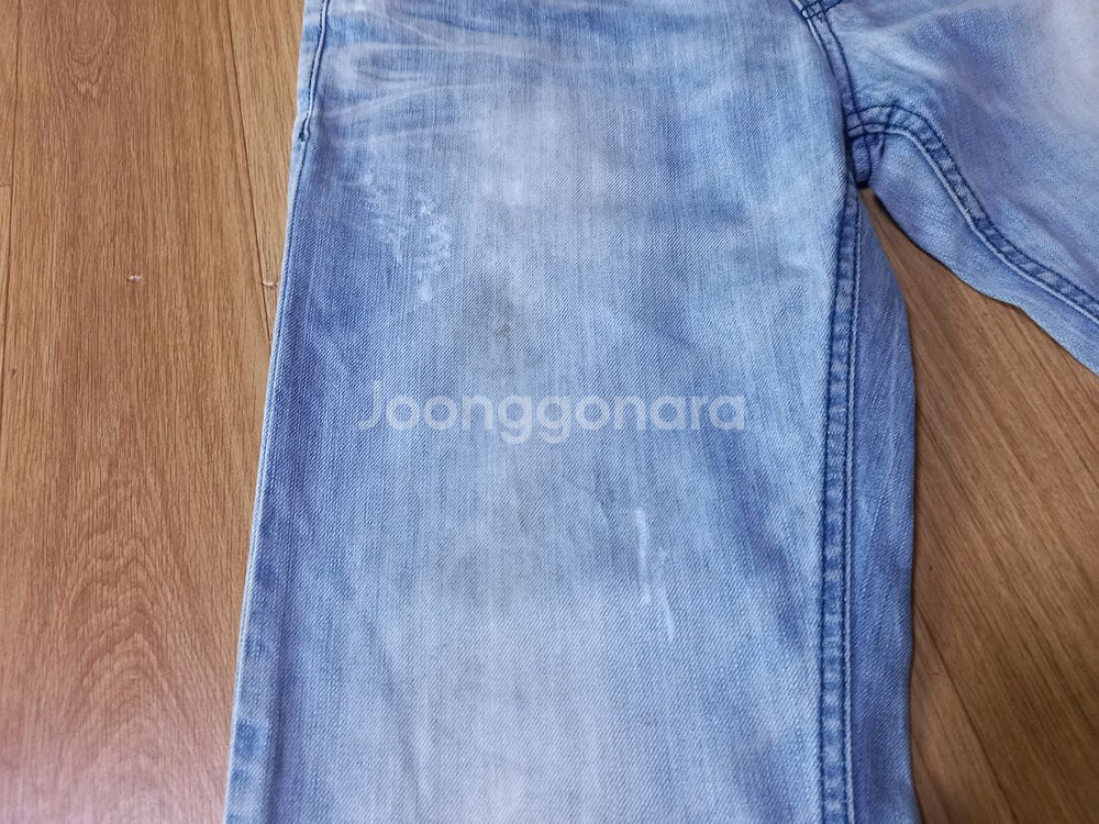 HOMBRUNO 옴브루노 청바지 레귤러핏 78 싸이즈--2