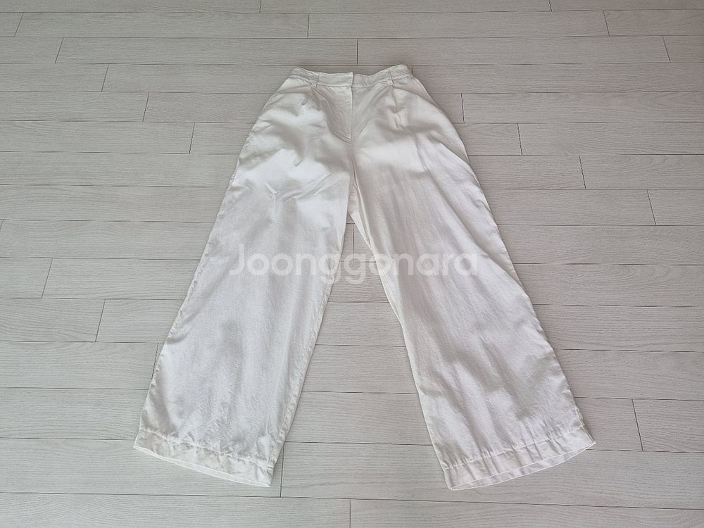 (새상품)depound 드파운드린넨밴딩팬츠 M--5