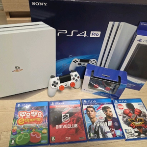 ps4 por 화이트 1TB 7117B 버전 풀박스