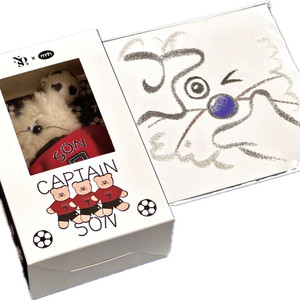 모남희 쏜희 인형키링+씰스티커 세트