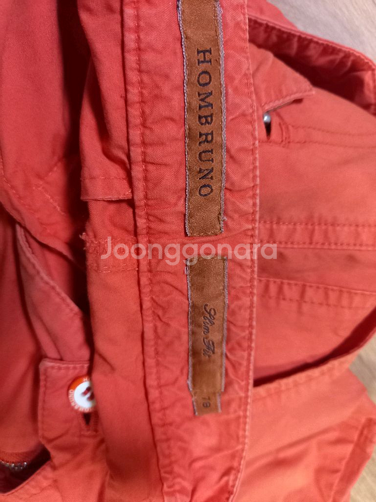 HOMBRUNO 옴브루노 면 카고바지--2