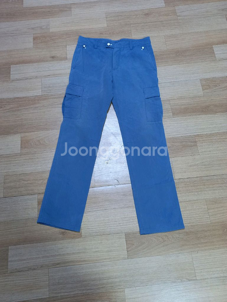 HOMBRUNO 옴브루노 면 카고바지--4