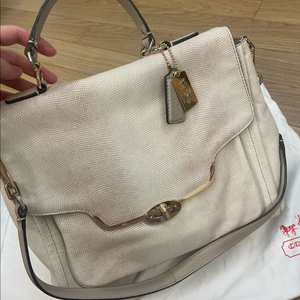 코치 정품 탑 핸들 투웨이 사첼백 숄더백