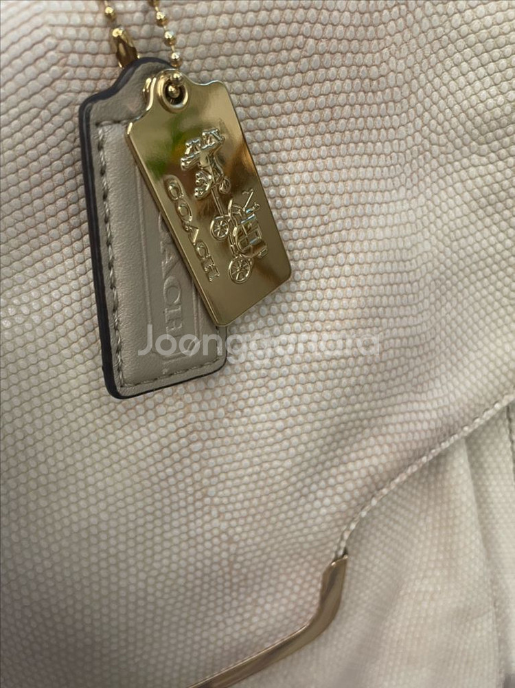 코치 정품 탑 핸들 투웨이 사첼백 숄더백--1