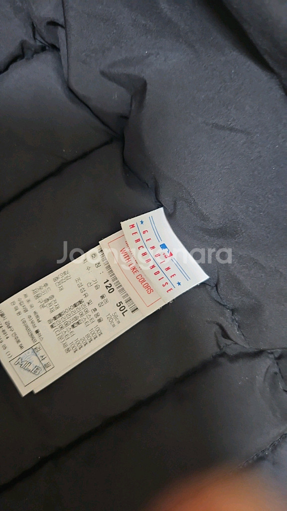 mlb다운패딩7y(120)--2