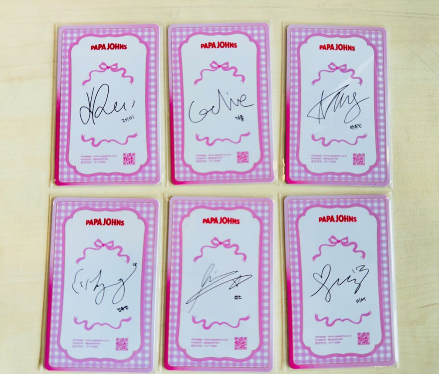 아이브 파파존스 포카 + 폭덤 이미지