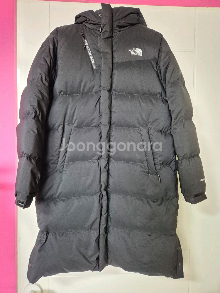 노스페이스 롱패딩 160사이즈 깨끗합니다--0
