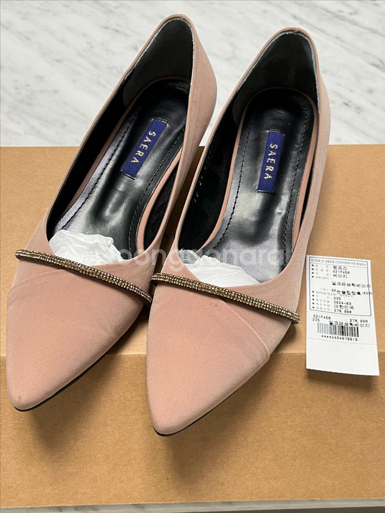 세라 인기상품 스틸레토 구두 3cm 235(착샷영상)--0