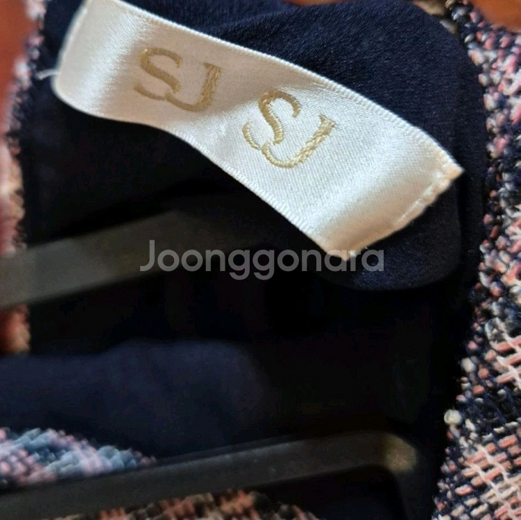 SJ SJ 가을 체크 블라우스--2