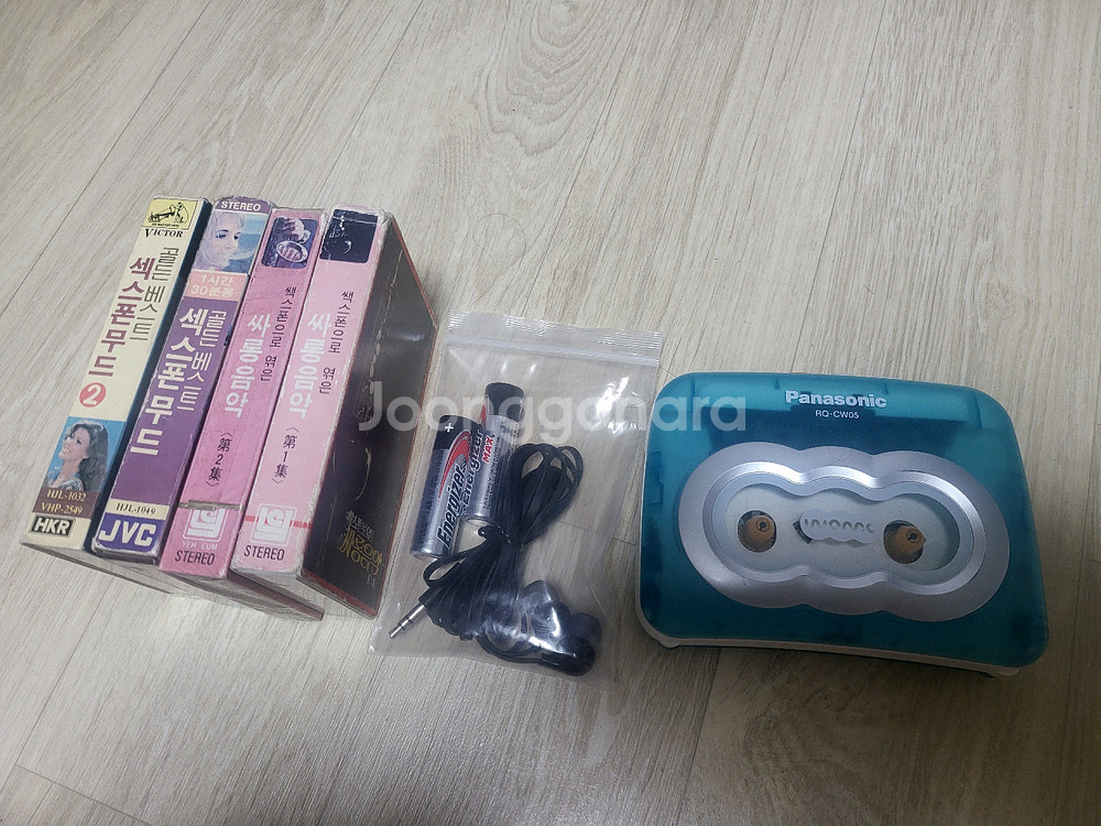 파나소닉 RQ-CW05 카세트 플레이어(블루)--5