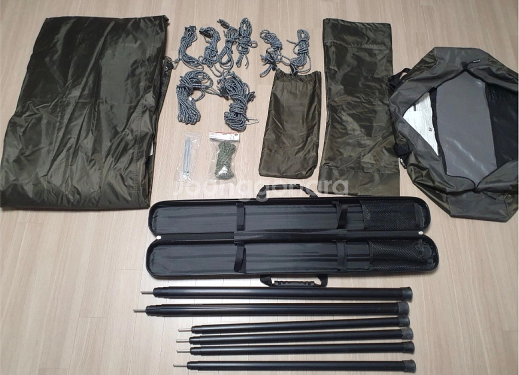 폴라리스 블랙타프 + 로그앤 폴대세트--2