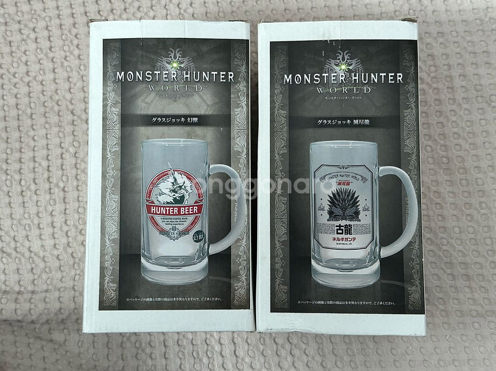 몬스터헌터 월드 맥주잔 (네르기간테, 키린)--0