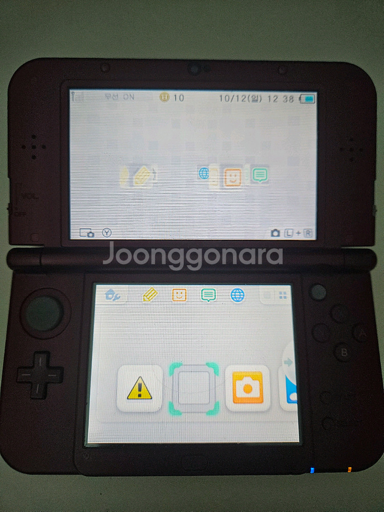 New 닌텐도 3DS XL 메탈릭레드 판매합니다--2