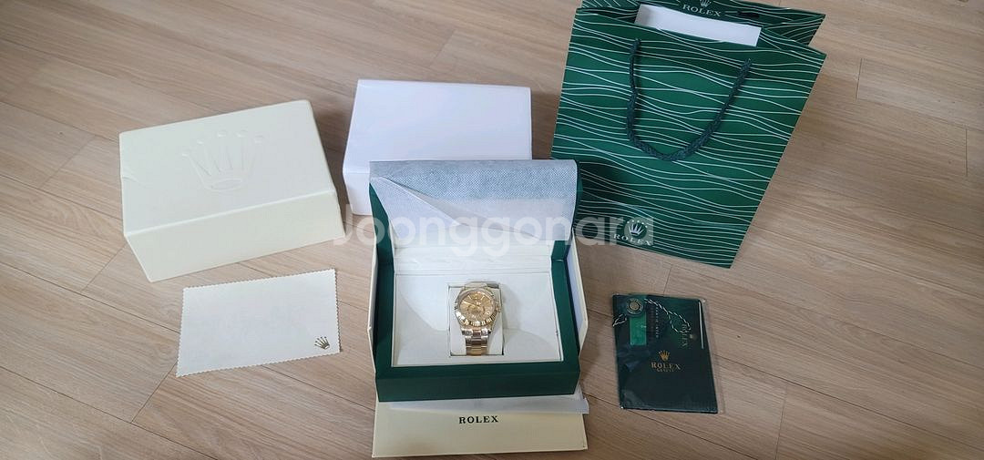 롤렉스 새제품 플세트 남성 오토 40mm--0