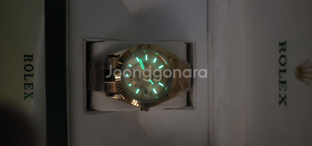 롤렉스 새제품 플세트 남성 오토 40mm--8