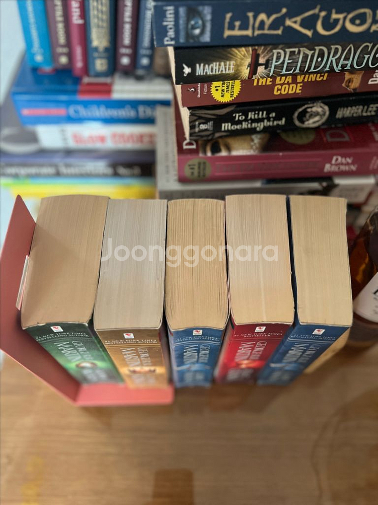 빈티지 영문 원서 영어책 인테리어소품 5권--1