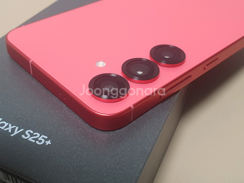 갤럭시 S25+ 256GB 자급제 코랄레드--0