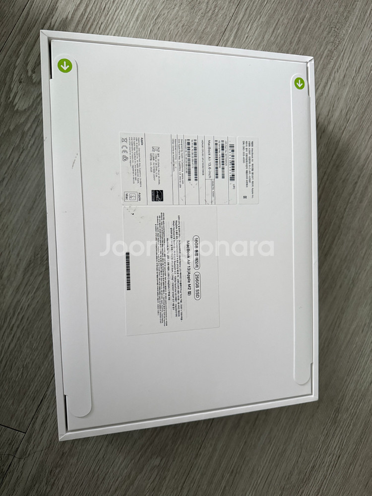 (미개봉) 맥북에어 m2 256 16gb 미드나이트--3