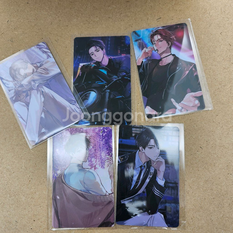 망아살던던포토카드 미개봉--1