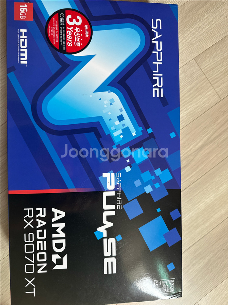 SAPPHIRE 라데온 RX 9070 XT PULSE--0