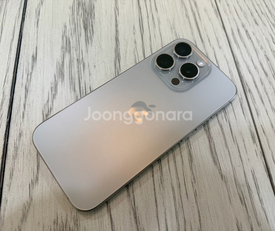 아이폰 15프로 512GB 내추럴티타늄--1