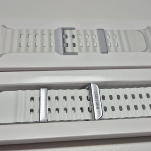 정품 갤럭시 워치 울트라 마린 스트랩 화이트 밴드