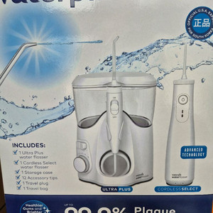 Waterpik 구강세척기 Ultra Plus와 Cor