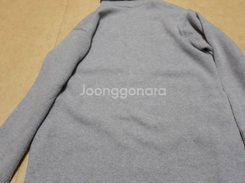 더캐시미어 캐시미어100 니트 원피스S--9