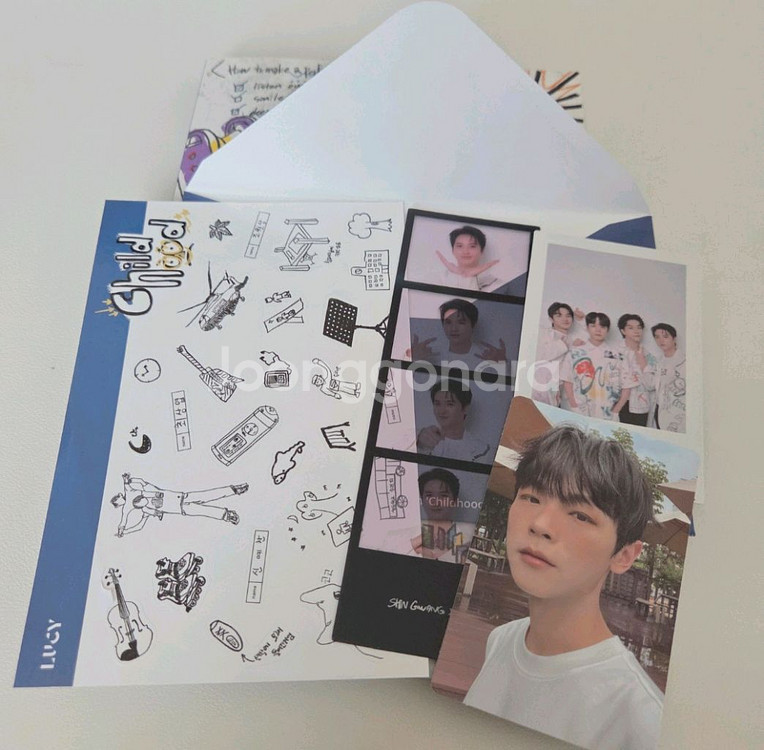 루시 블루 가챠 차일드후드 열 앨범--3