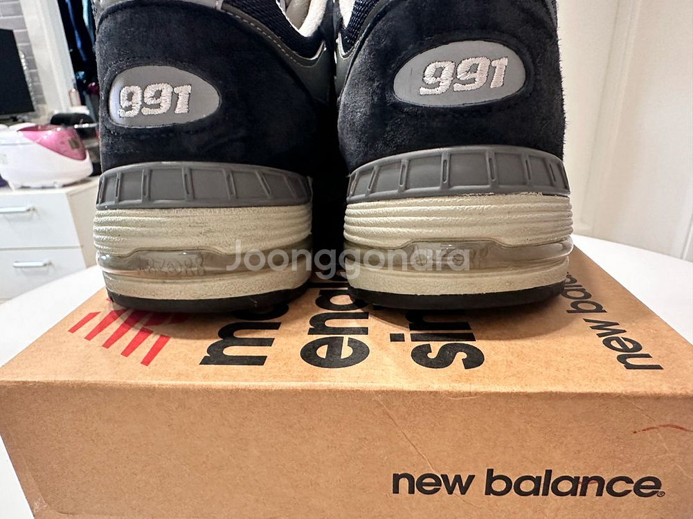 뉴발란스 991 네이비 275 판매--2