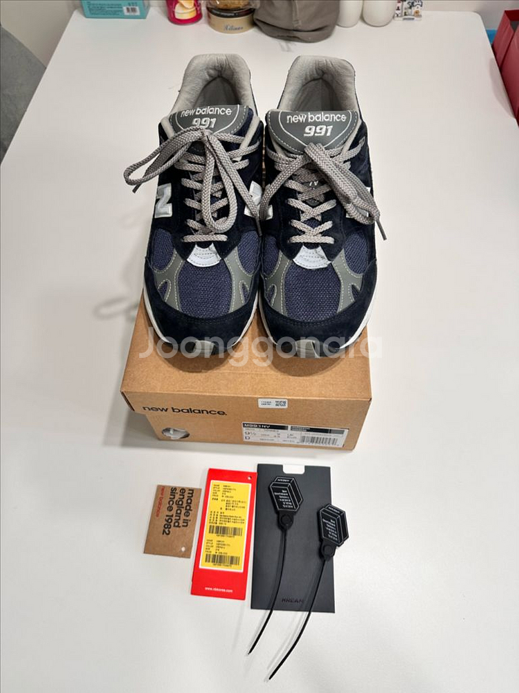 뉴발란스 991 네이비 275 판매--0