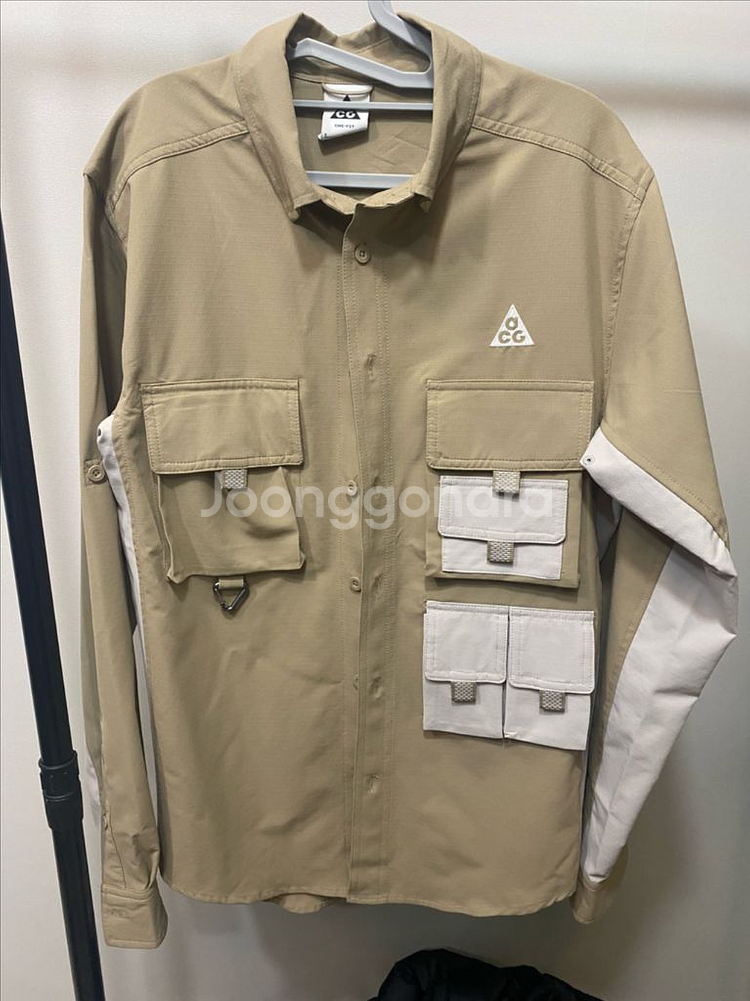 나이키 ACG 드라이핏 uv데버스테이션 트레일 셔츠 S--0