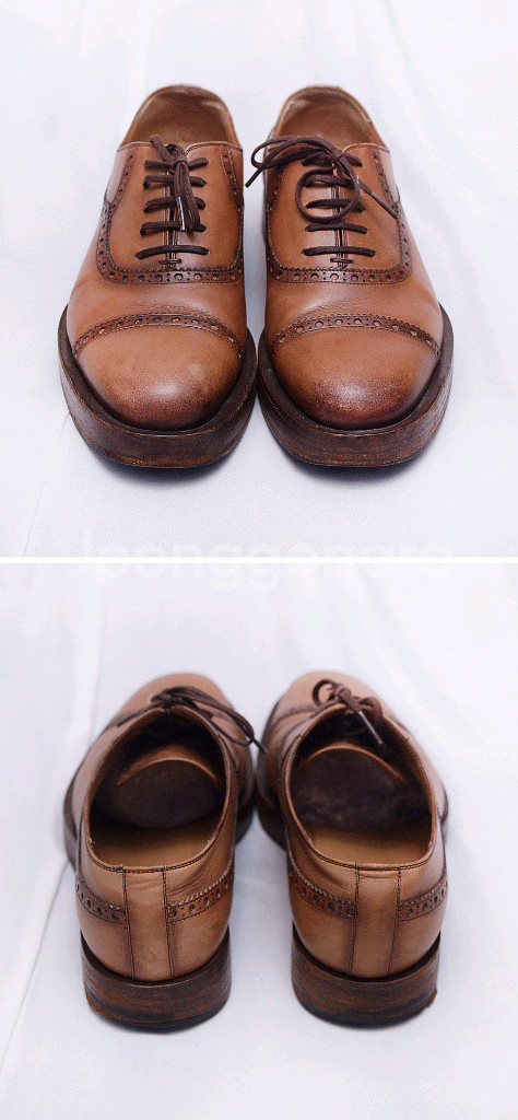 구찌 플랫폼 레이스업 슈즈 (7.5 / 260-265)--2