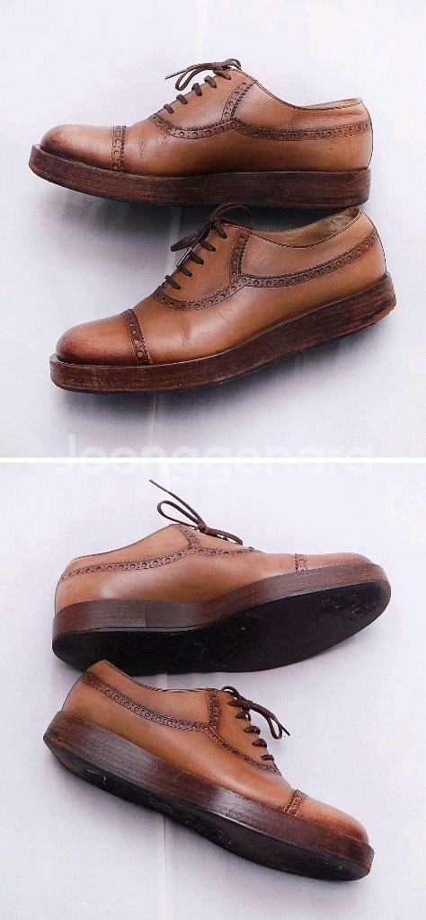 구찌 플랫폼 레이스업 슈즈 (7.5 / 260-265)--1