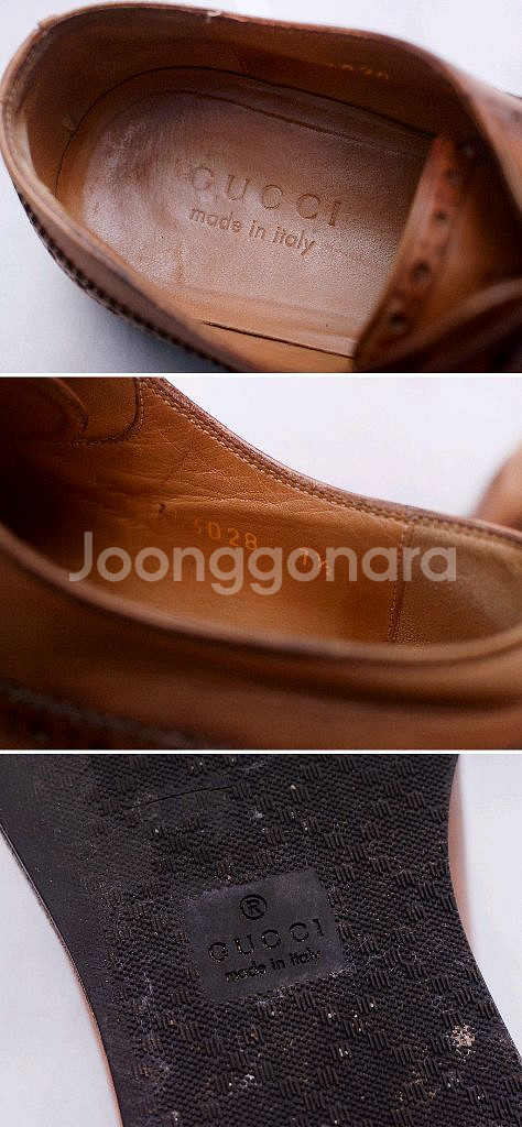 구찌 플랫폼 레이스업 슈즈 (7.5 / 260-265)--9