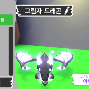 입양하세요 펫 네온 그림자 드래곤(네쉐)(쉐드)팝니다