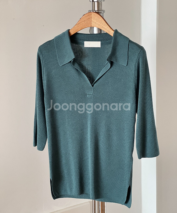 새상품] 실크 카라 니트_왠위윌 보웬 더캐시미어 타임--3