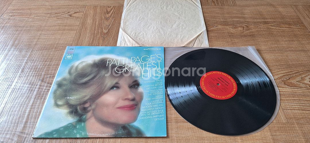 (인하)패티 페이지-그레이티스트 힛츠LP(무배)--1
