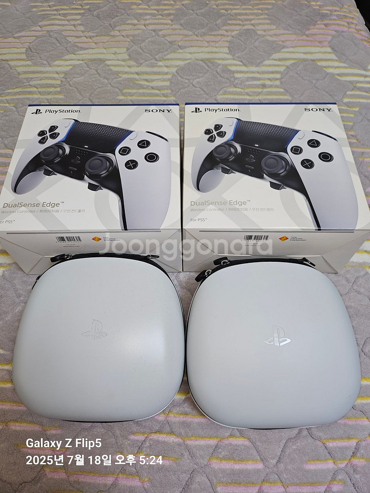 플레이스테이션 PS 5 듀얼센스 엣지 무선 컨트롤러--0