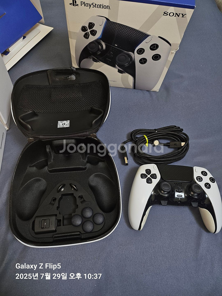 플레이스테이션 PS 5 듀얼센스 엣지 무선 컨트롤러--2
