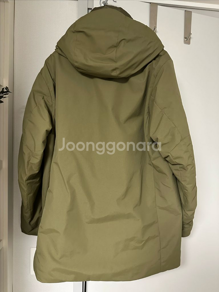 유니클로 하이브리드 다운 자켓(올리브) XL사이즈 판매--1