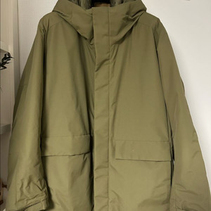 유니클로 하이브리드 다운 자켓(올리브) XL사이즈 판매