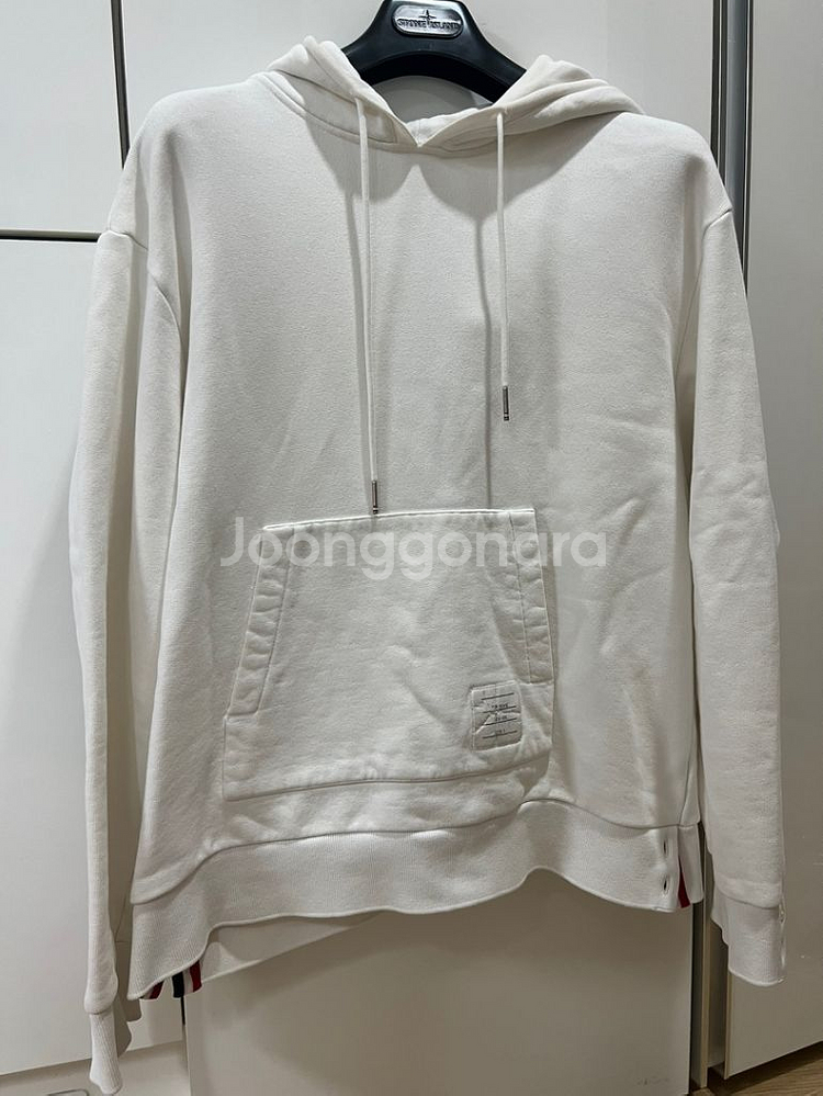 톰브라운 백삼선 후드티 4사이즈--0