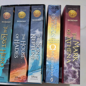 릭 라이어던 올림푸스의 영웅들 5권세트