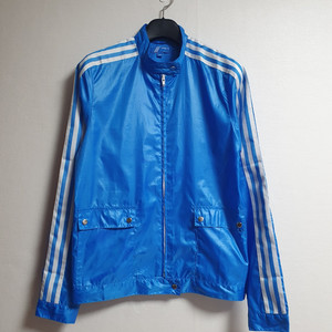 택포 아디다스 자켓 글로시 윈드브레이커 바람막이 90