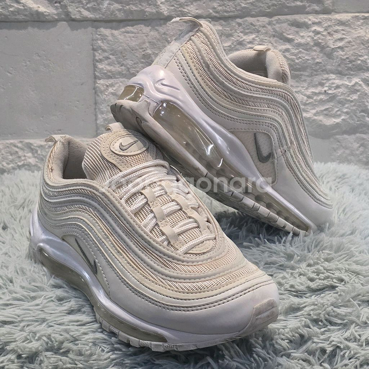 3a-14:나이키 에어맥스 97 화이트 베이지(225)--2