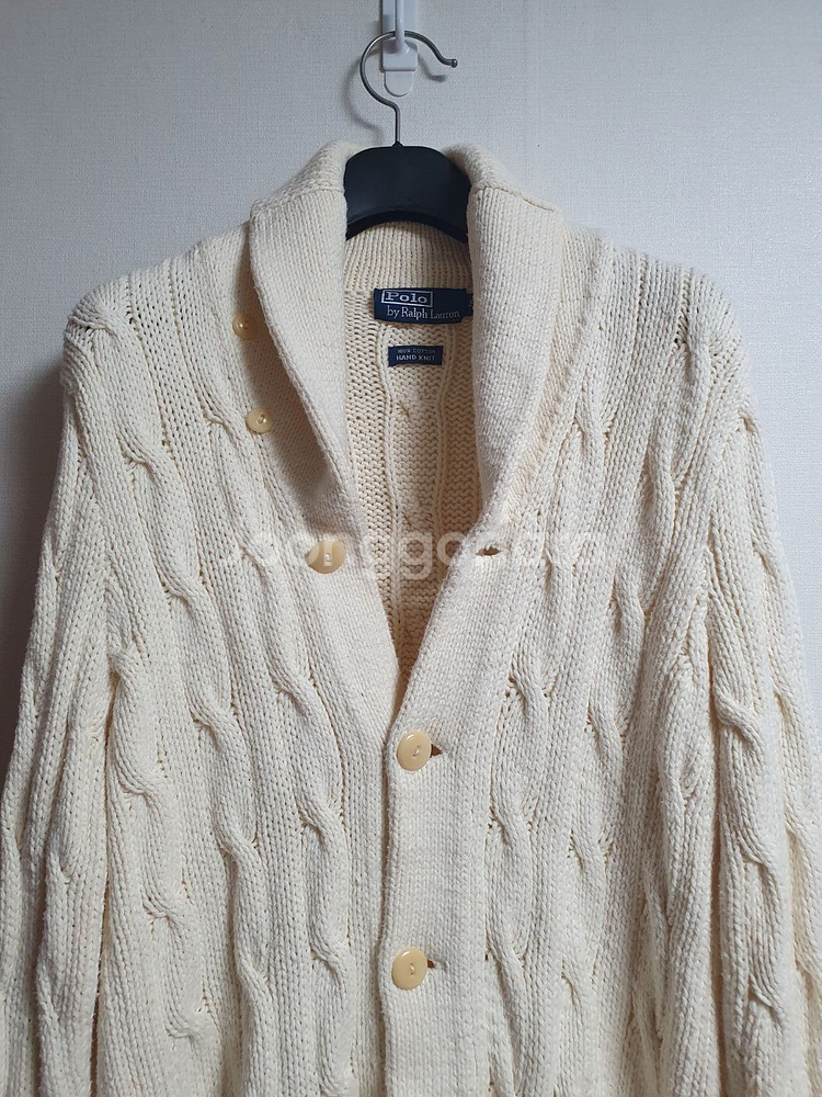 택포 폴로 랄프로렌 가디건 케이블 니트가디건 S--1