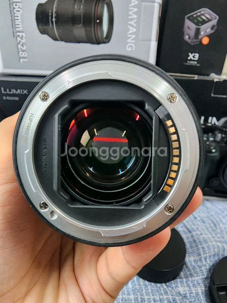 파나소닉 s5m2, 렌즈 2개, 동조기, 스트로브--6