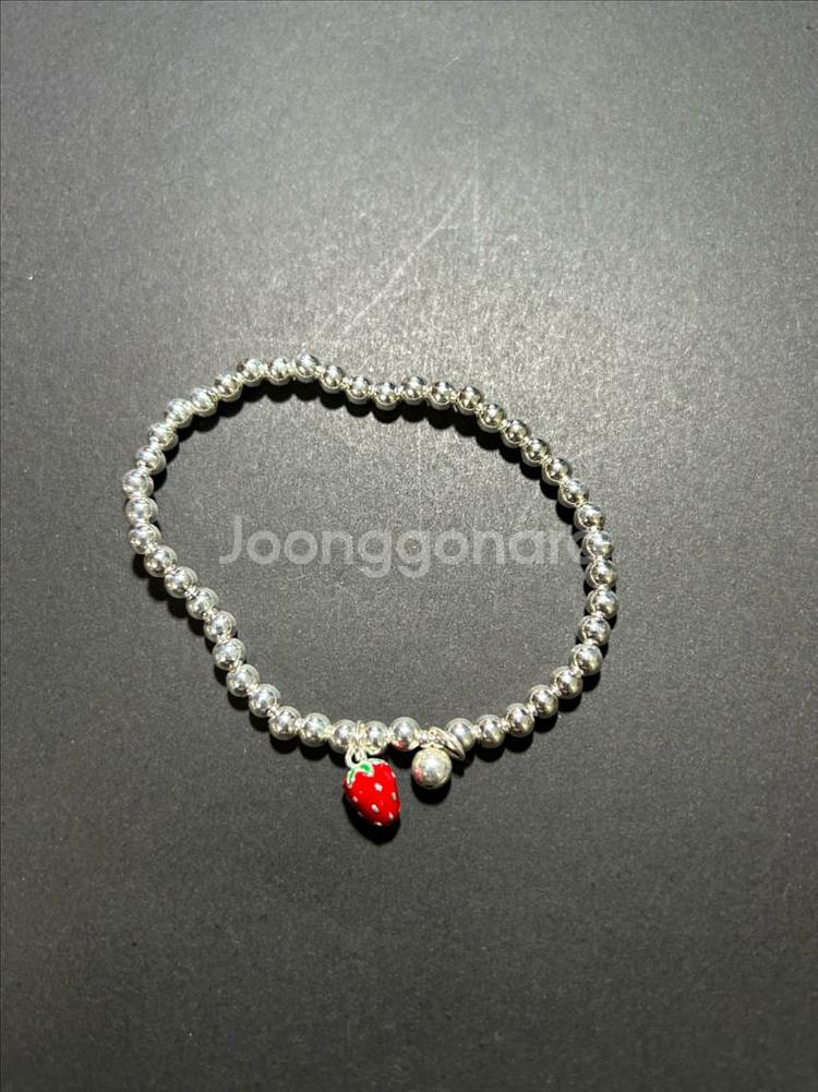 925silver 딸기팔찌--0